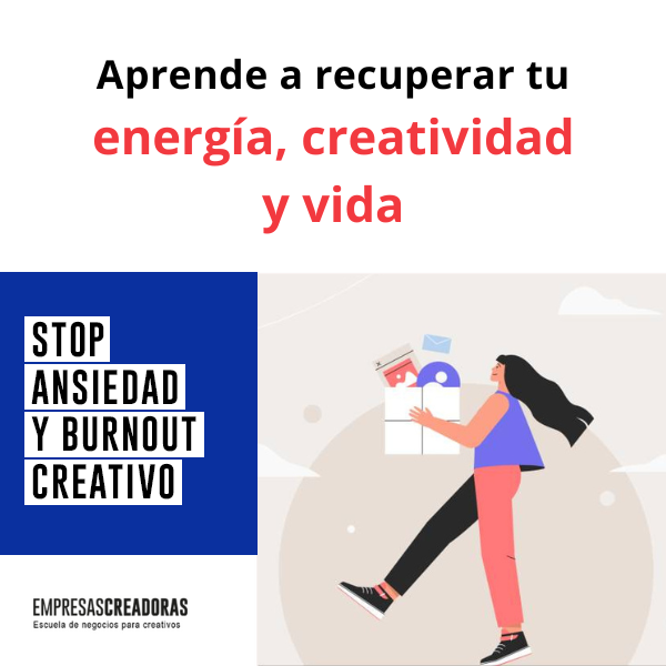 stop ansiedad y burnout creativo